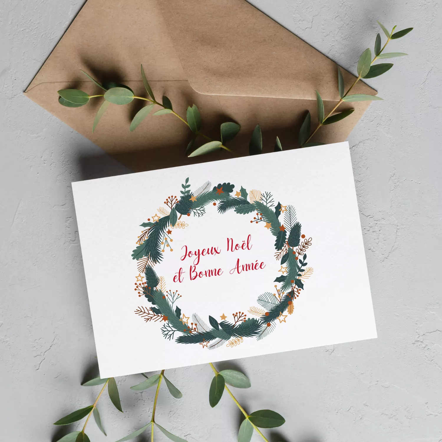 carte de noël fin d'année graphiste design graphique ingrid mazonde studio colibri genève suisse